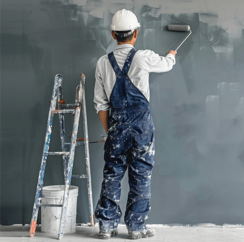 men doing professional painting job