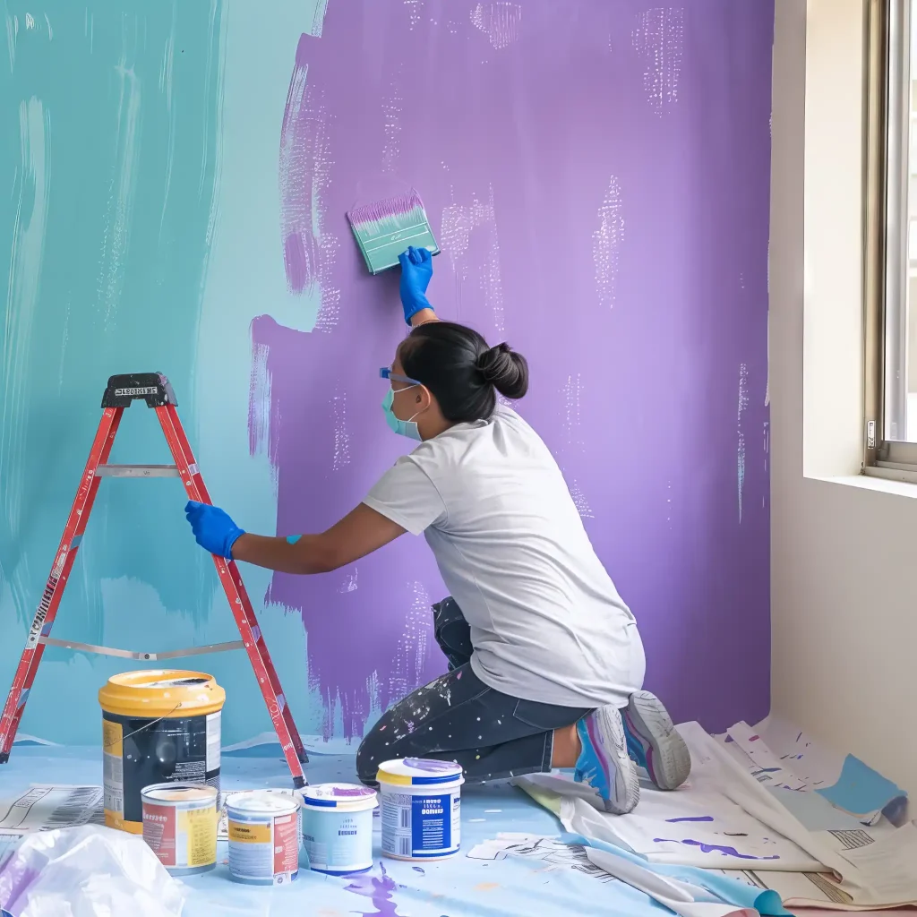 women doing Residential Painting